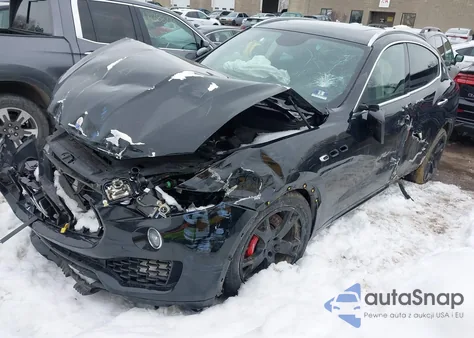 2017 Maserati Levante S z USA, uszkodzony, nr VIN ZN661YUL5HX234341